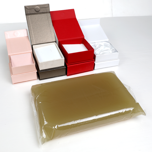 High Speed Adhesive Fast Drying Hot Melt Jelly Glue for Rigid Boxes